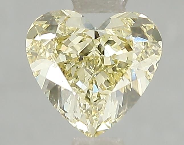 1.08 CT Fancy Yellow HEART