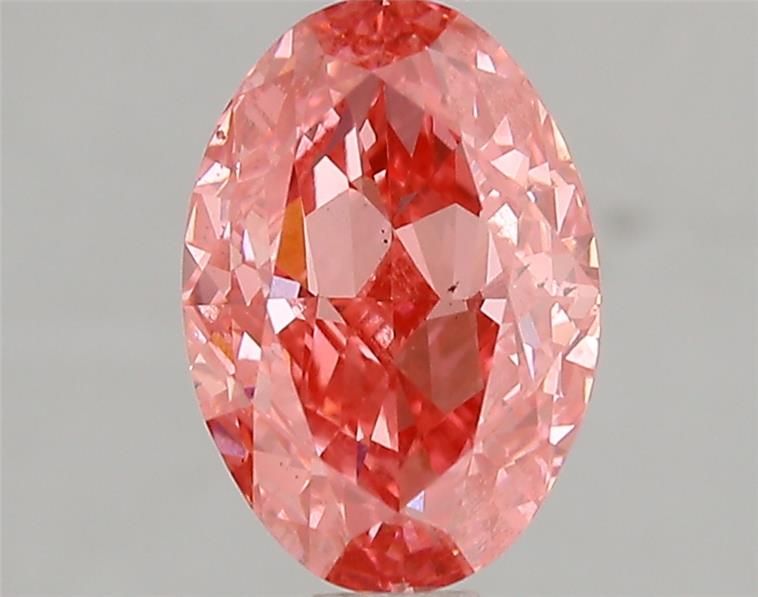 2.01 CT Fancy Vivid Pink OVAL