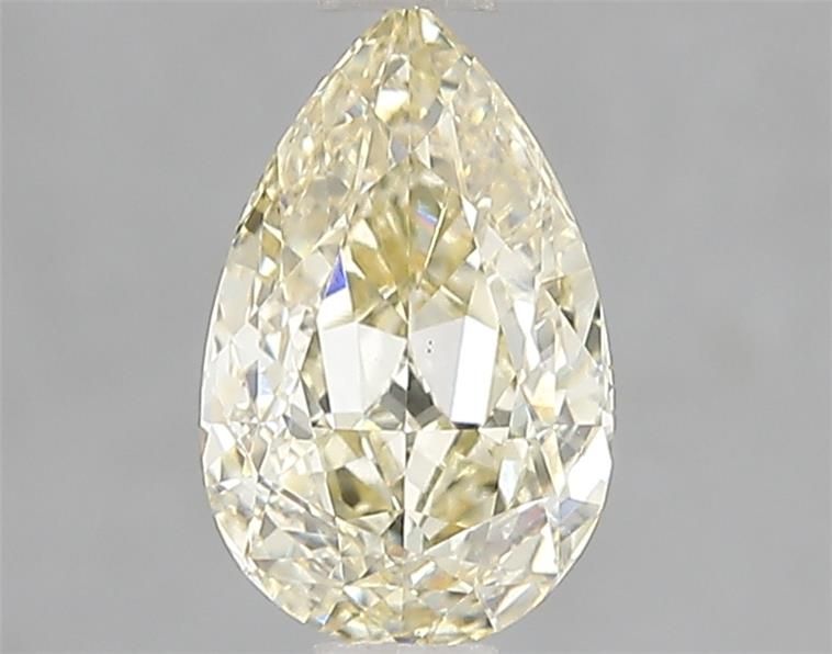 1.37 CT Fancy Yellow PEAR