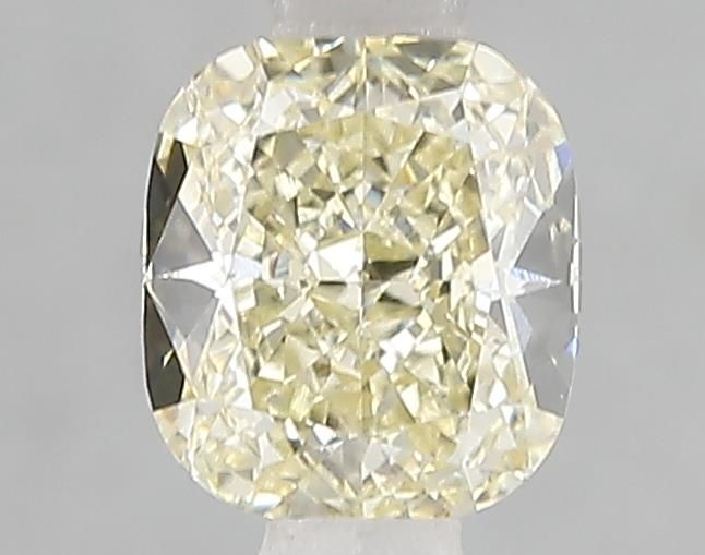 1.1 CT Fancy Light Yellow CUSHION BRILLIANT