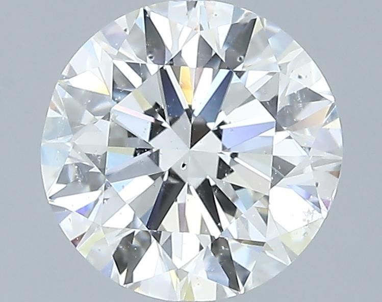 Diamant Rond 2.00 ct - Couleur I - Pureté SI2