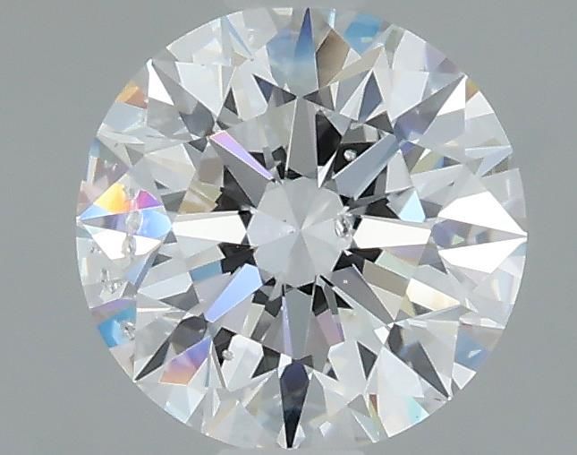 Diamant Rond 1.08 ct - Couleur D - Pureté SI2