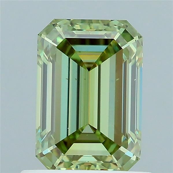 1.01 CT Fancy Vivid Green EMERALD