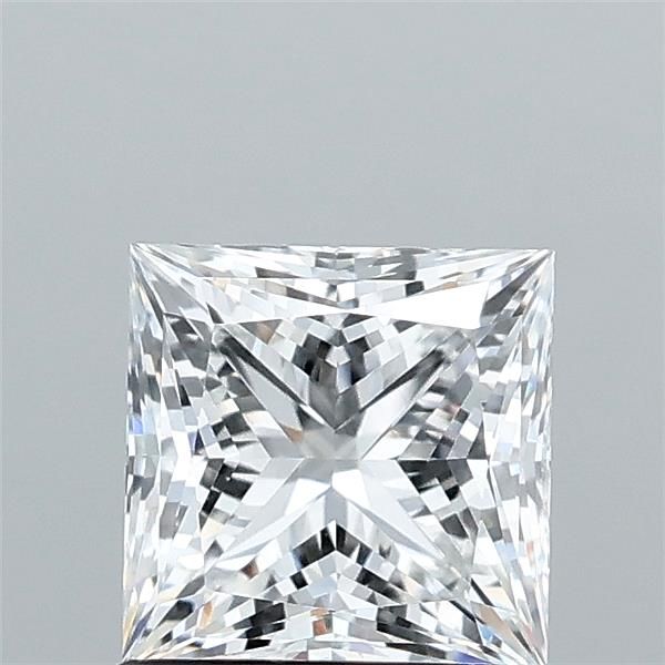 1.1 ct lab-grown Princess Diamond