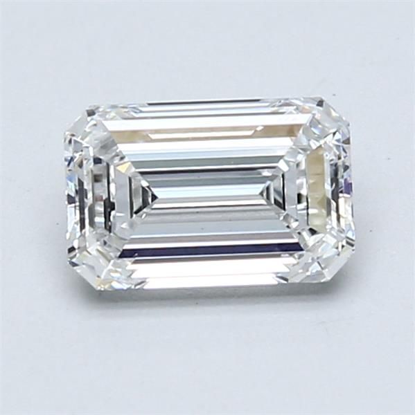 Diamant Émeraude 1.05 ct - Couleur D - Pureté VS1