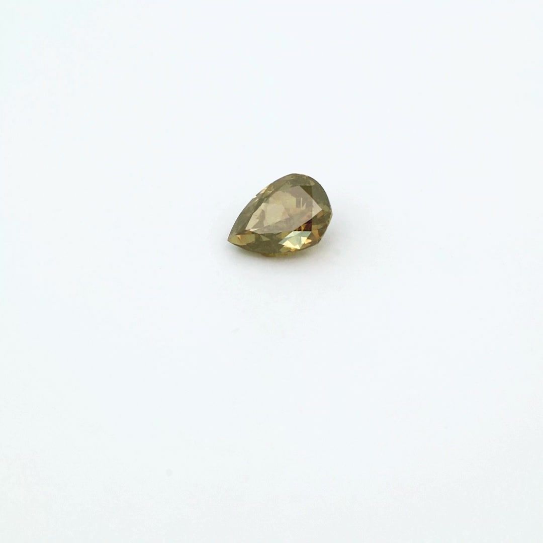 Diament 1.09 ct Fancy Deep Brown Greenish Yellow/SI2
