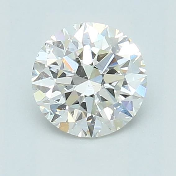 Diamant Rond 0.90 ct - Couleur J - Pureté SI1