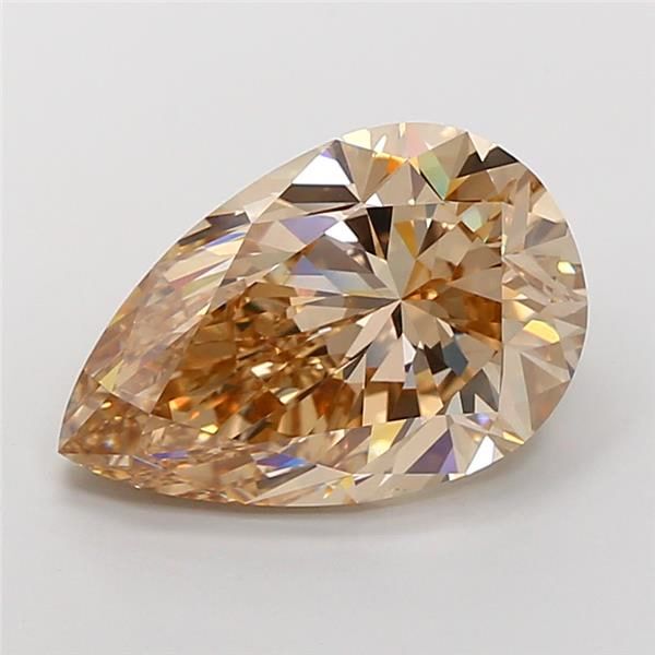 Diament 10.56 ct Fancy Yellowish Brown/VS2