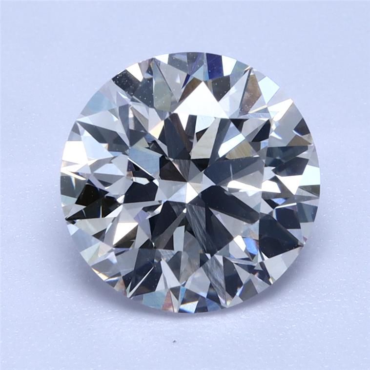 Diamant Rond 3.69 ct - Couleur I - Pureté VS2