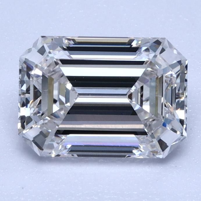 Diamant Émeraude 1.60 ct - Couleur I - Pureté VVS2