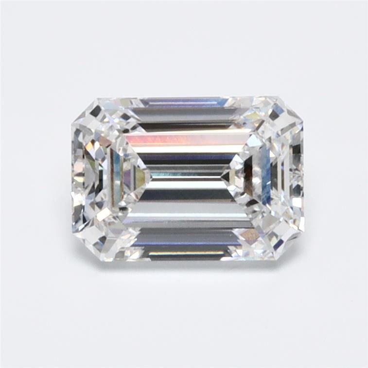 Diamant Émeraude 1.46 ct - Couleur D - Pureté VS2