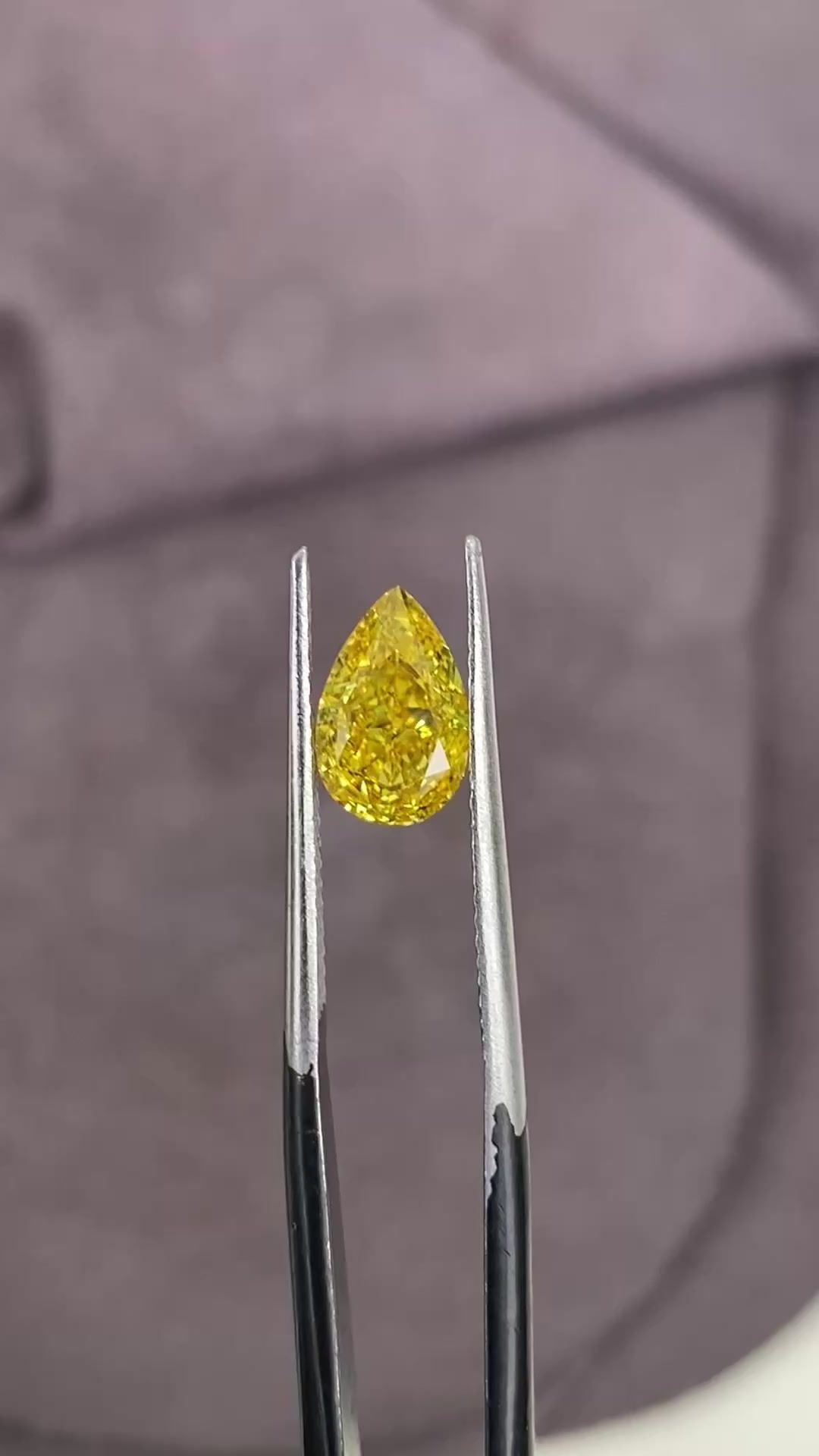 1.50 ct Pear diamond
