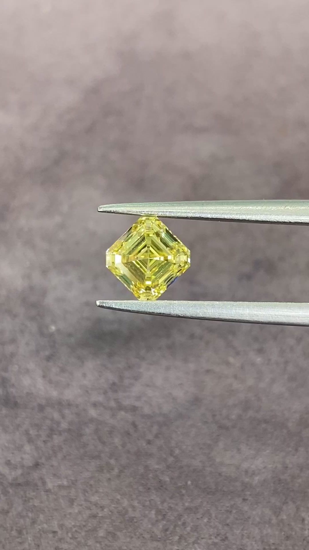 1.01 ct Asscher diamond