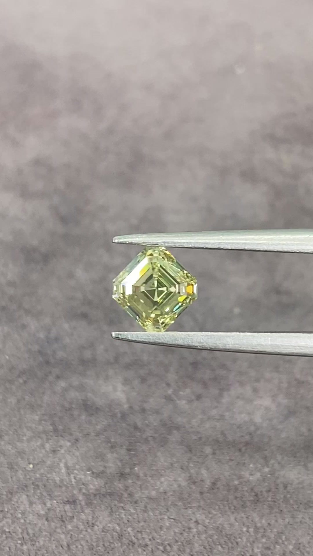 1.01ct Asscher diamond