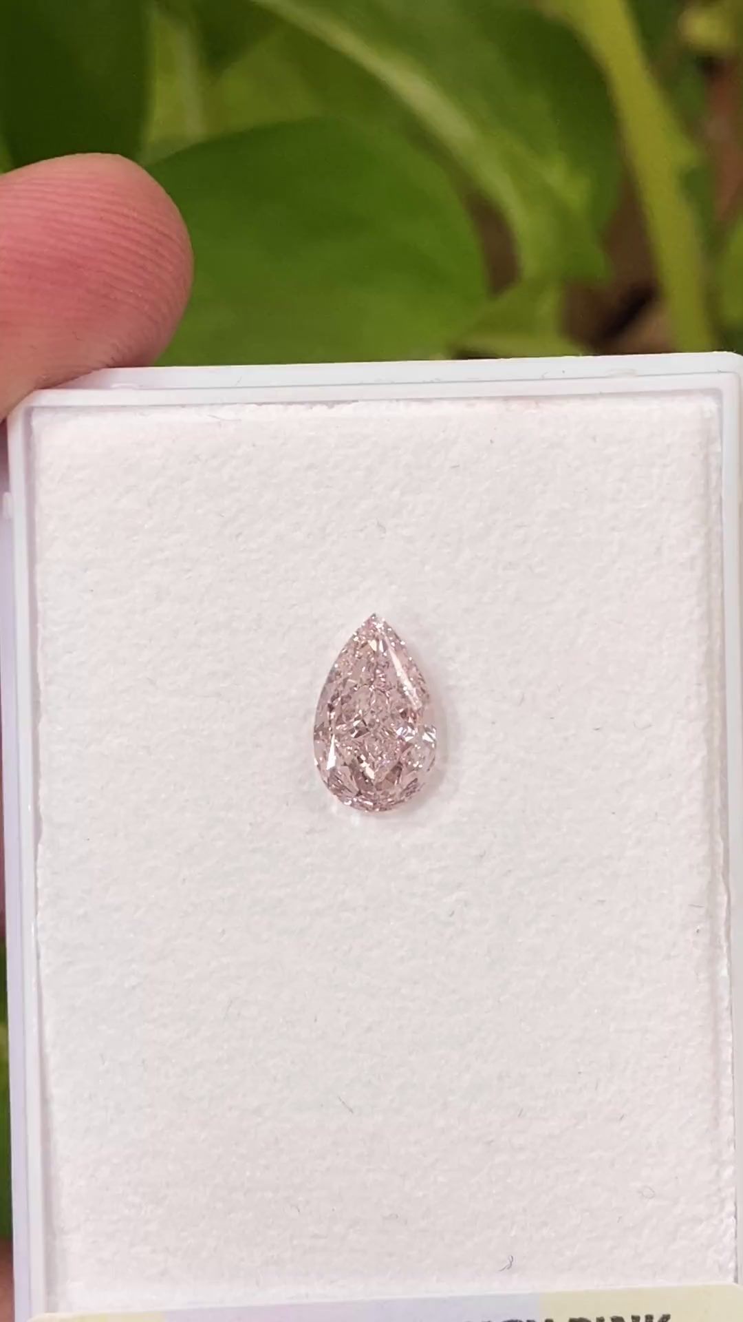 1.35 ct Pear diamond