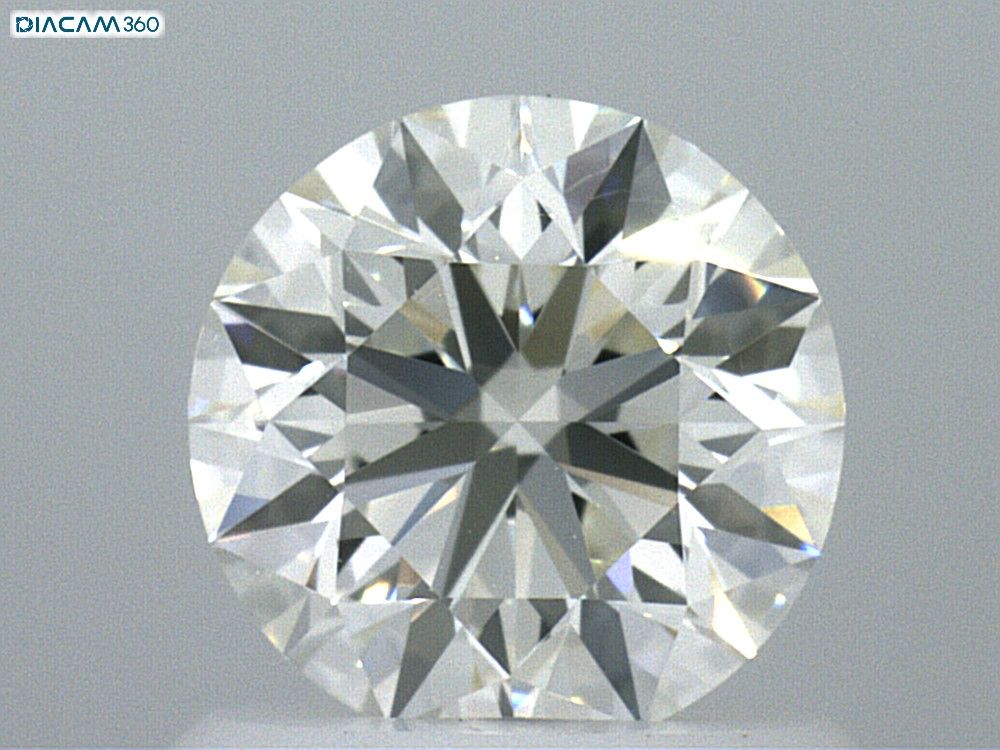 Diamant Rond 0.88 ct - Couleur H - Pureté VVS1