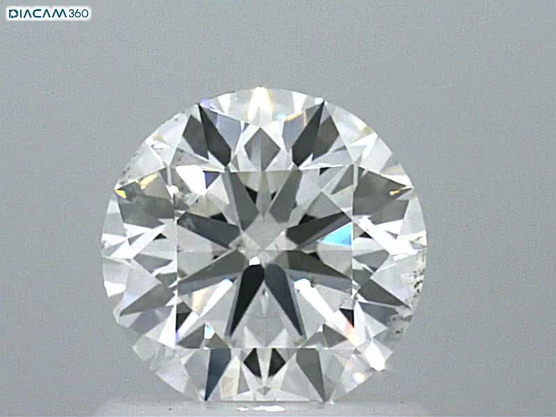 Diamant Rond 0.89 ct - Couleur H - Pureté SI1