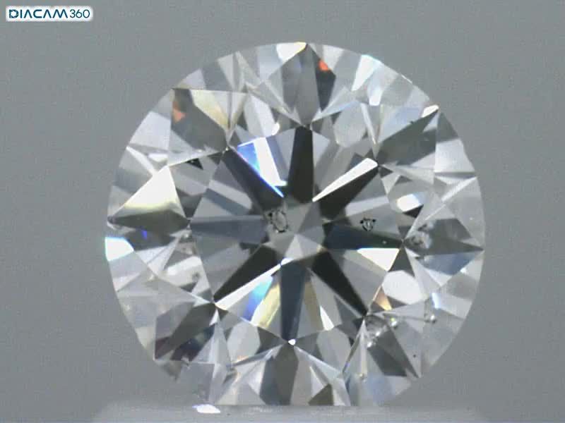 Diamant Rond 0.90 ct - Couleur E - Pureté SI2