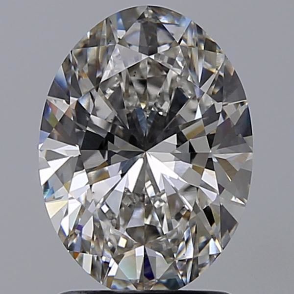 1.71 ct. oval Lab Grown Diamond front image