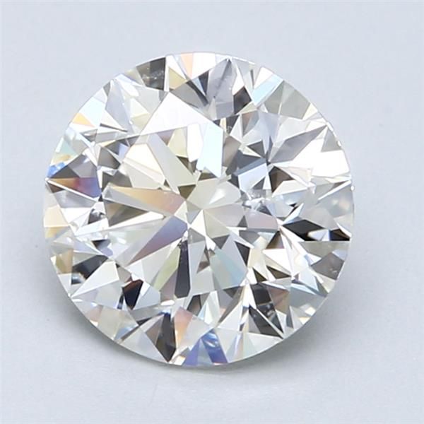 Diamant Rond 2.40 ct - Couleur I - Pureté SI2