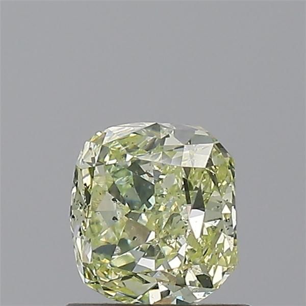 Diament 0.83 ct Light Greenish Yellow/SI2