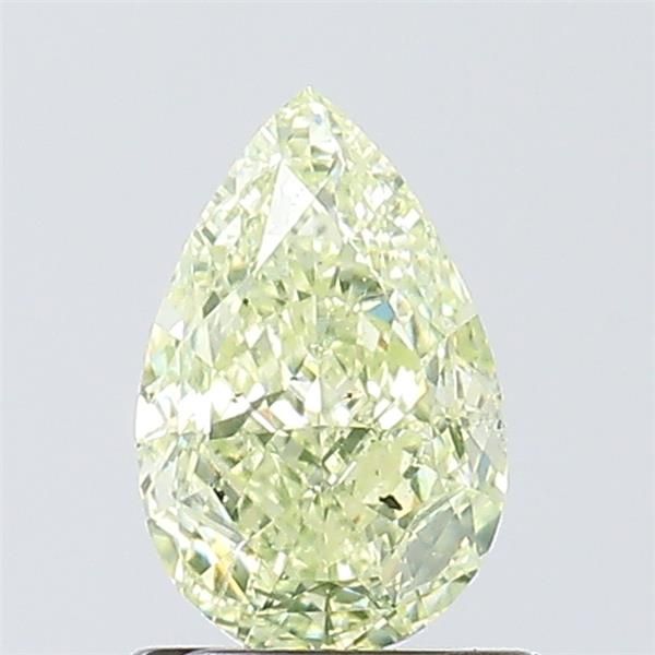 Diament 1.01 ct Light Green Yellow/SI2
