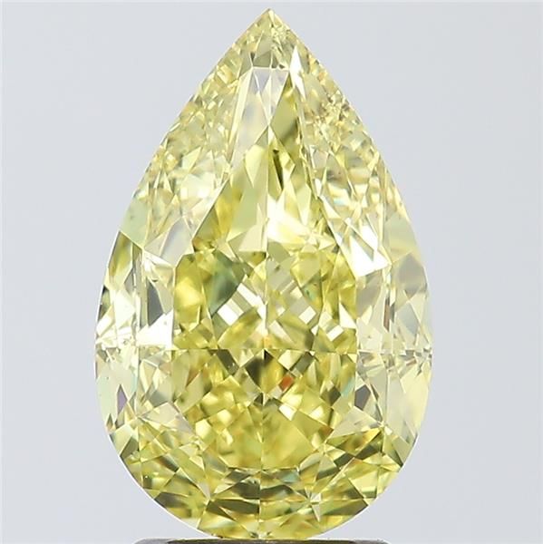 Diament 3.02 ct Fancy Intense Yellow/VS2