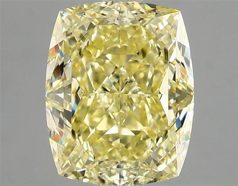 Diament 2.51 ct Faint Yellow/VVS2
