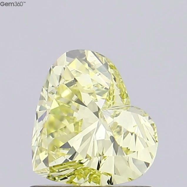 Diament 1.01 ct Fancy Intense Yellow/SI2