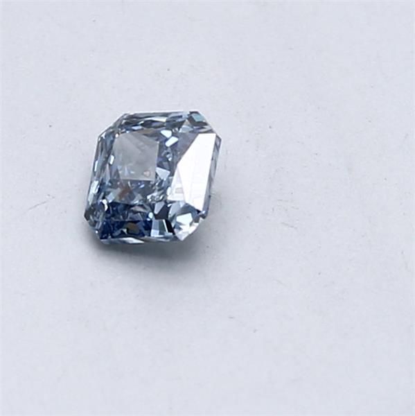 0.3 CT Fancy Intense Blue SQUARE RADIANT