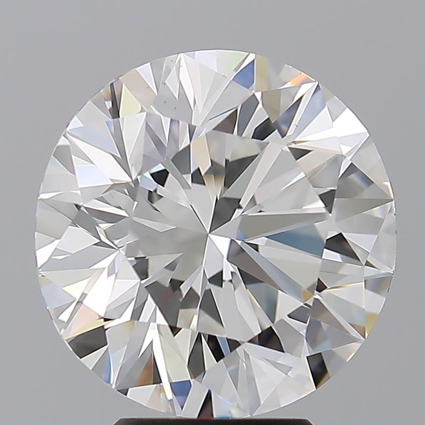 Diamant Rond 4.42 ct - Couleur F - Pureté VS1