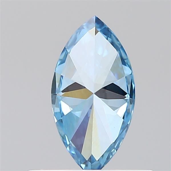 0.41 CT Fancy Intense Blue MARQUISE