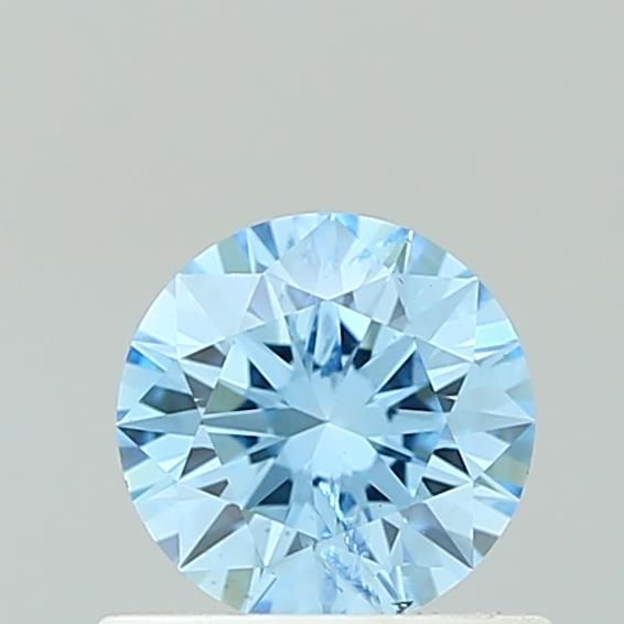 0.58 CT Fancy Vivid Blue ROUND