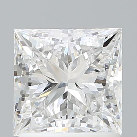 1.53 ct lab-grown Princess Diamond