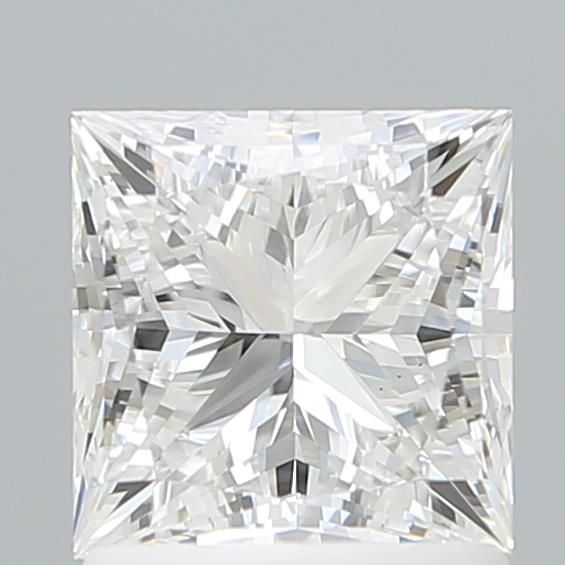 1.53 ct lab-grown Princess Diamond