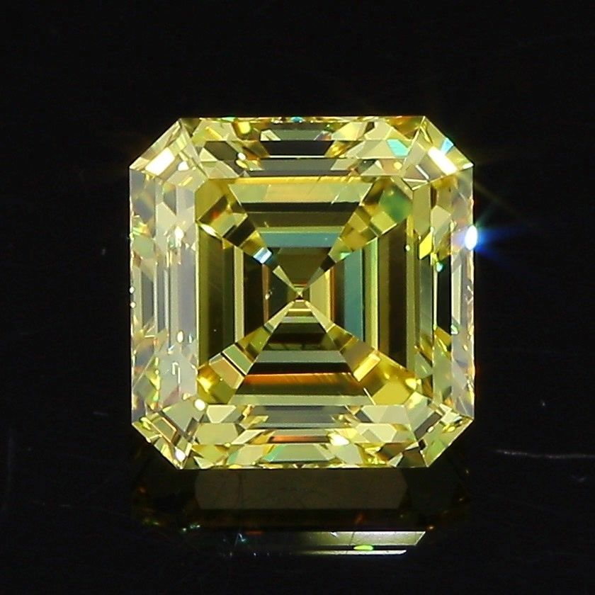 2.06 ct Asscher diamond