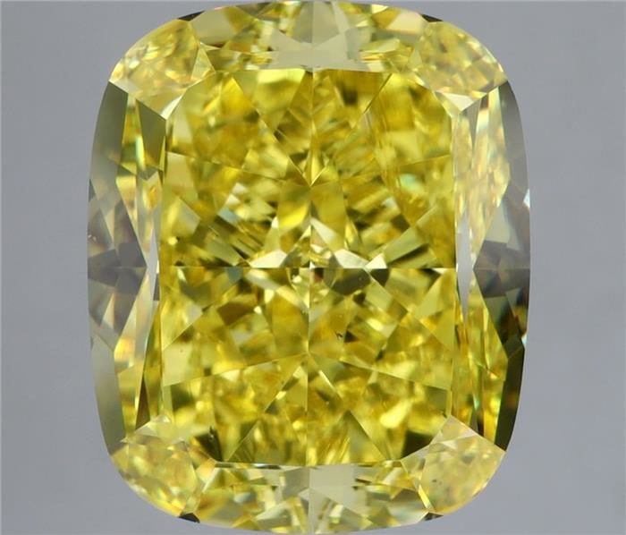 Diament 6.69 ct Fancy Vivid Yellow/VS2
