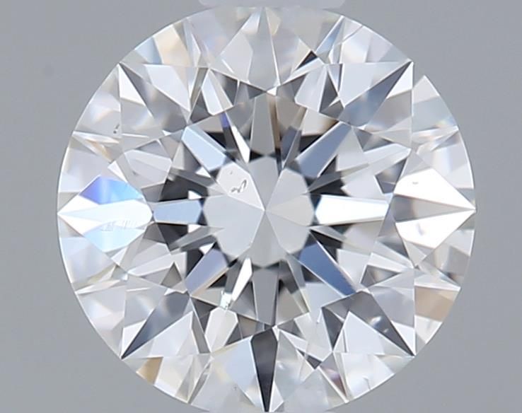 Diamant Rond 0.51 ct - Couleur E - Pureté SI2