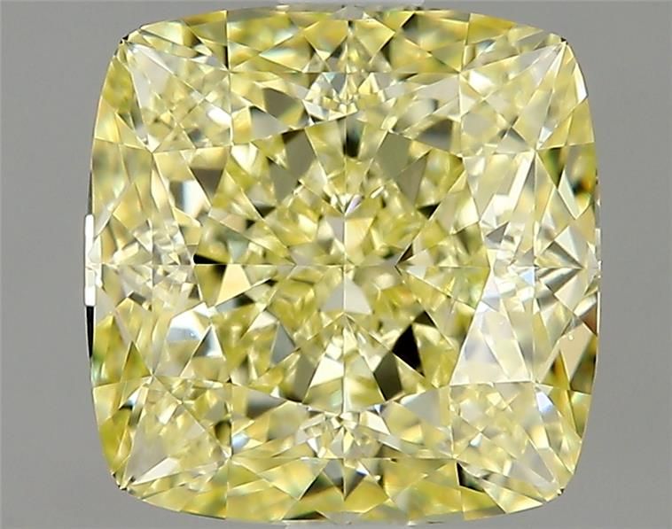 Diament 2.01 ct Faint Yellow/VS2