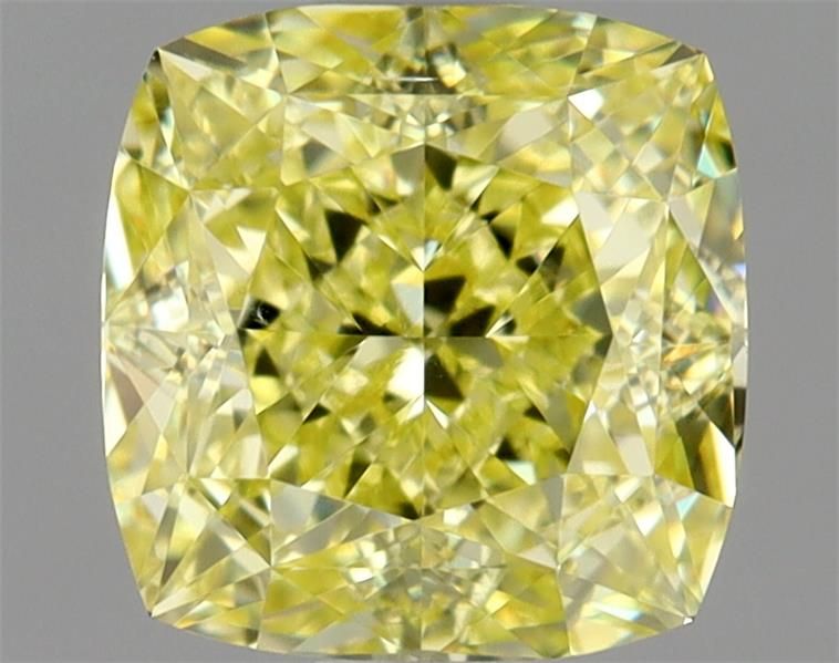Diament 1.0 ct Faint Yellow/VS2
