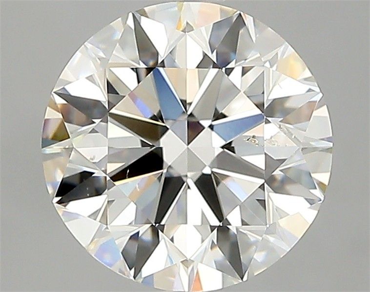 Diamant Rond 2.50 ct - Couleur I - Pureté SI2