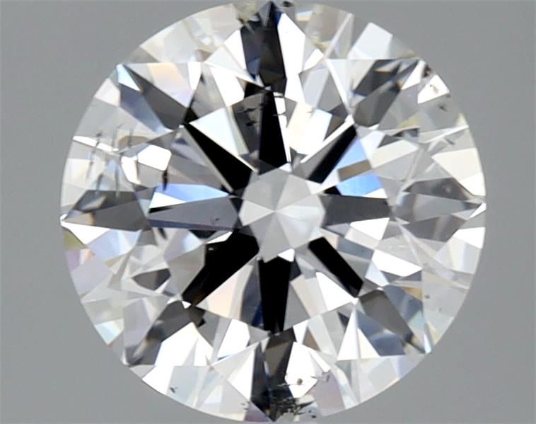Diamant Rond 2.50 ct - Couleur F - Pureté SI2