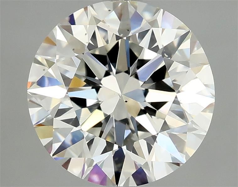 Diamant Rond 2.50 ct - Couleur I - Pureté VS2