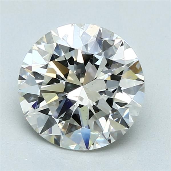 Diamant Rond 2.01 ct - Couleur J - Pureté SI2