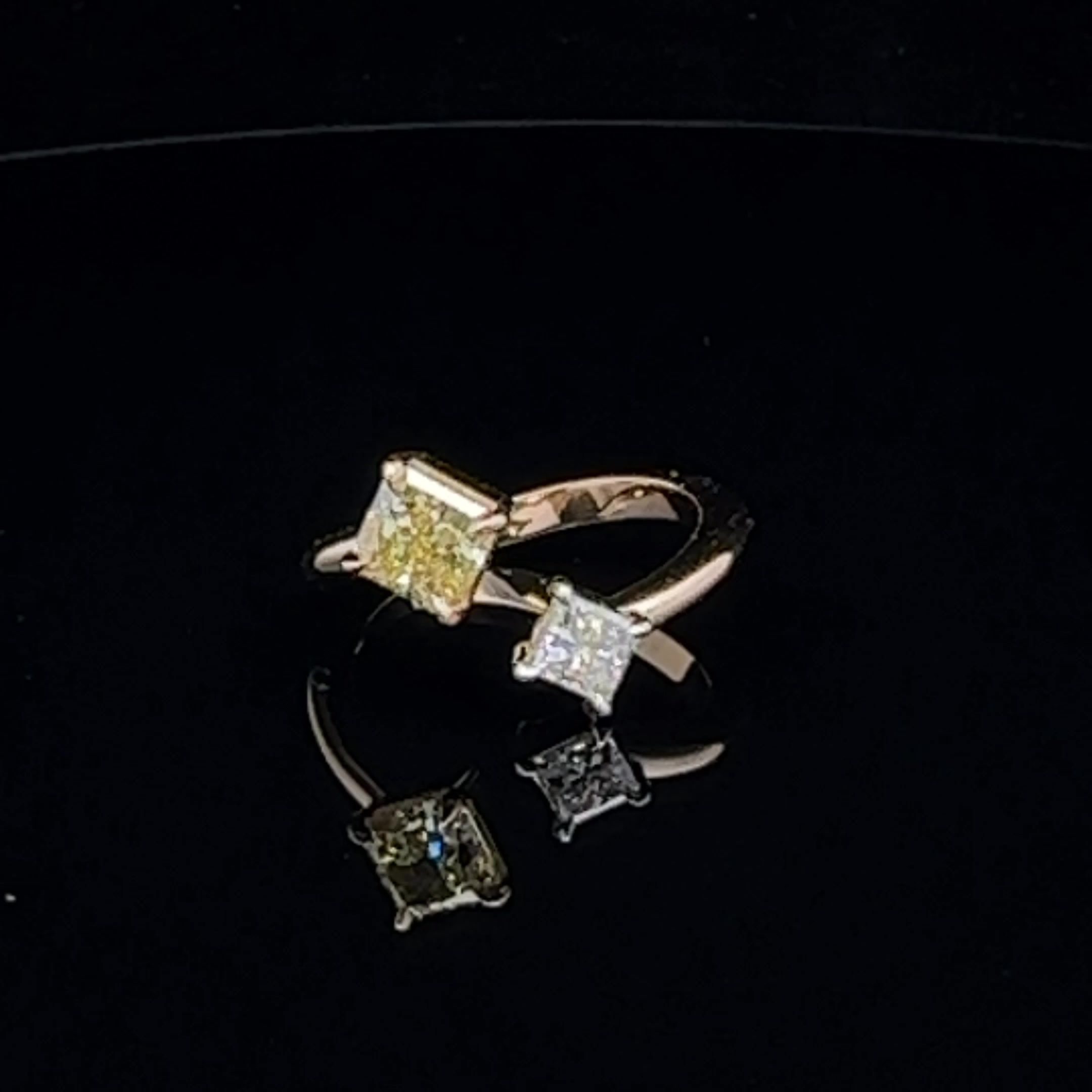 1.07 ct Radiant diamond