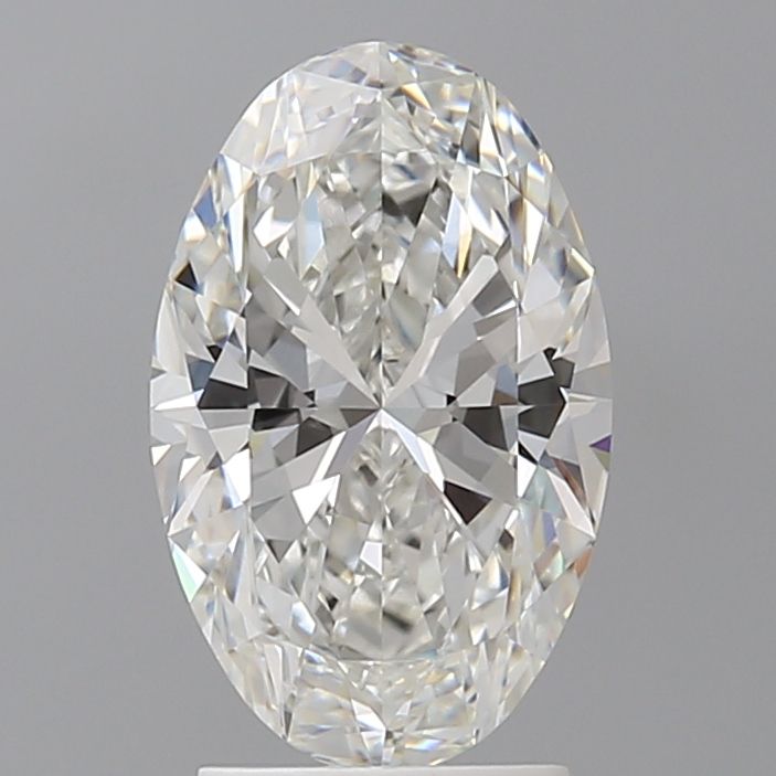 2.51 ct. oval Lab Grown Diamond front image