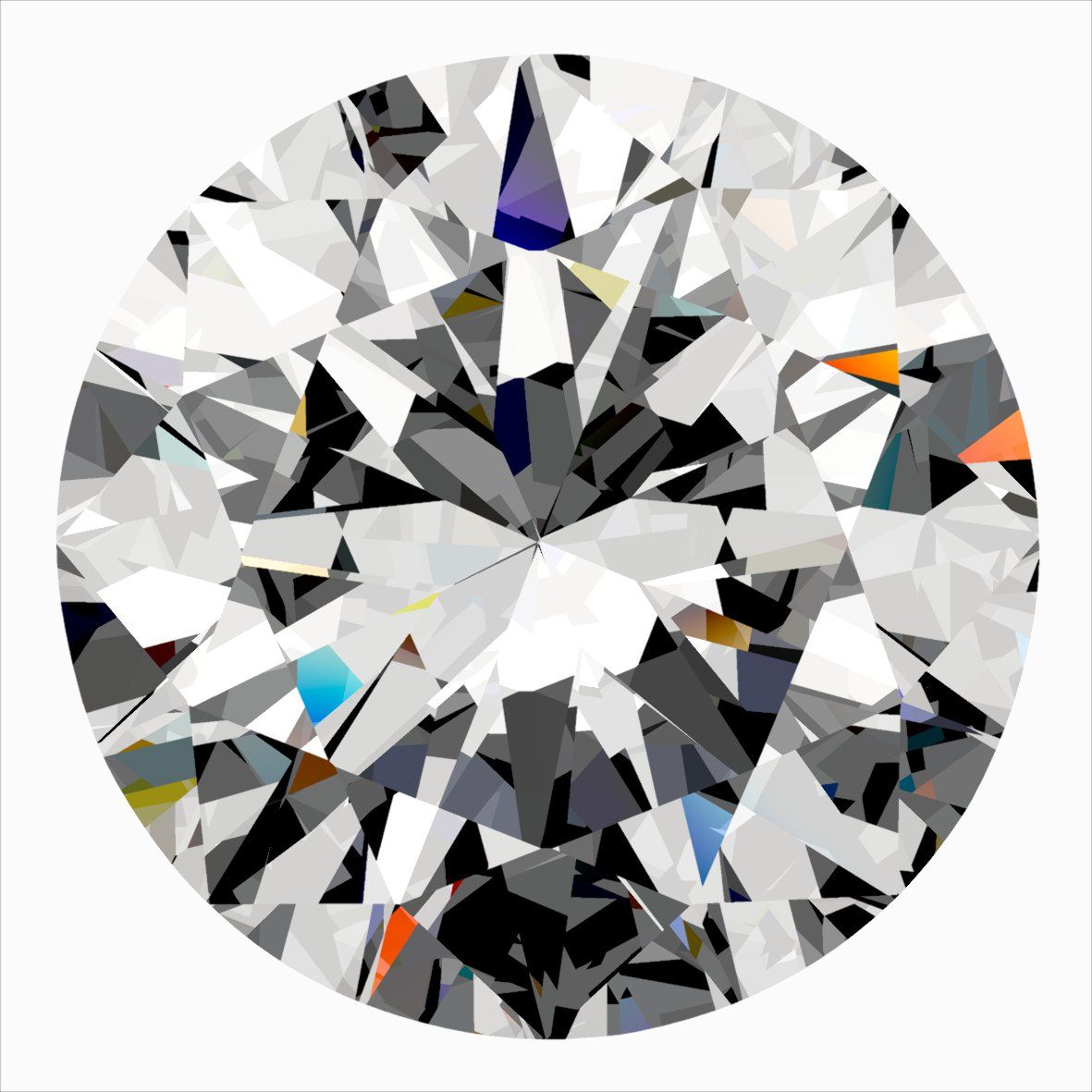 0.30 ct Round diamond