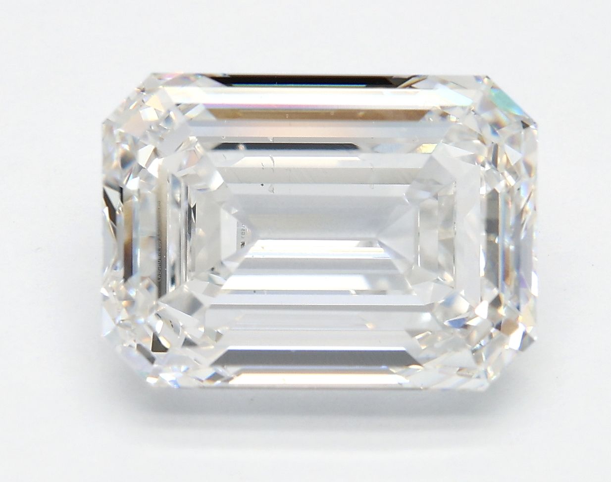 5.45 ct. emerald Lab Grown Diamond front image