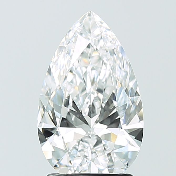 2.10 ct. pear Lab Grown Diamond front image