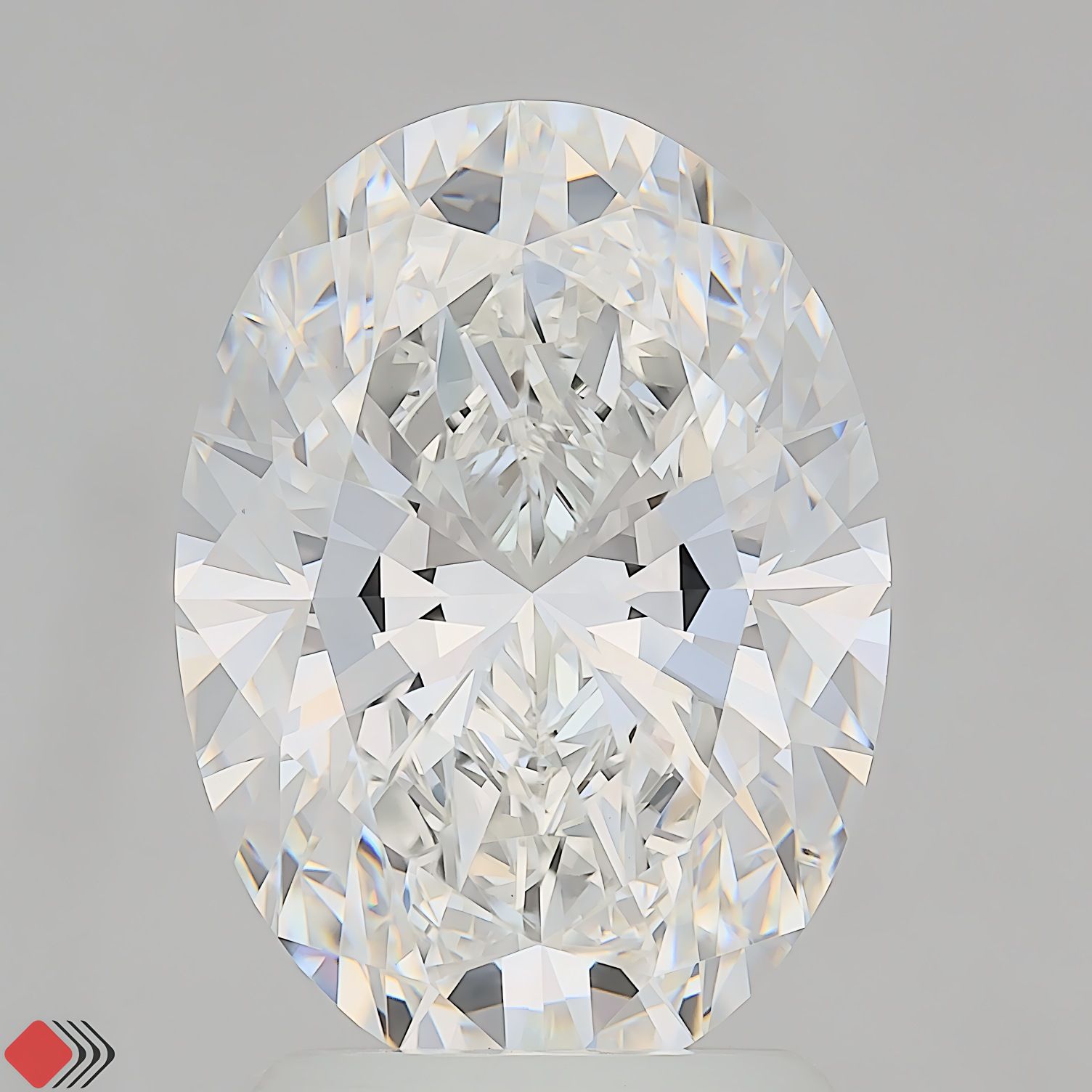 2.53 ct. oval Lab Grown Diamond front image